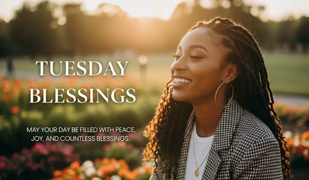 African American Tuesday Blessing for Instagram