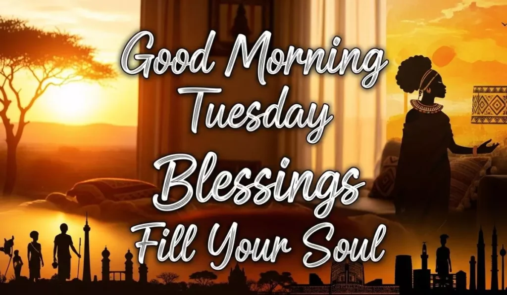 Good Morning African American Tuesday Blessings Fill Your Soul