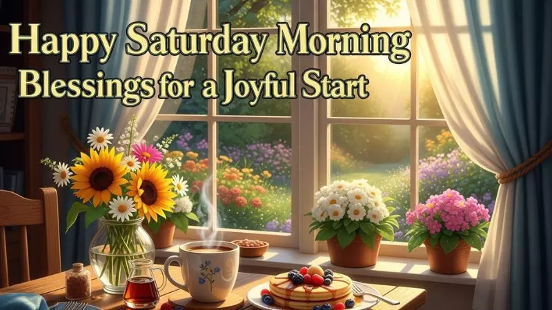 Happy Saturday Morning Blessings for a Joyful Start
