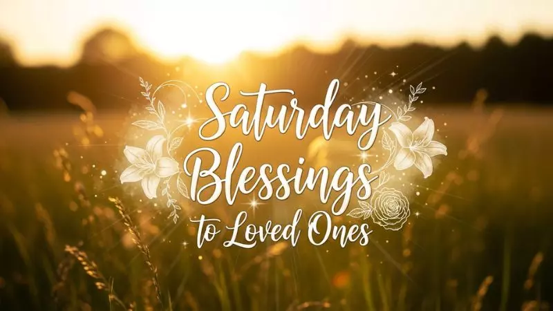 Shareable Saturday Blessings Images for Loved Ones