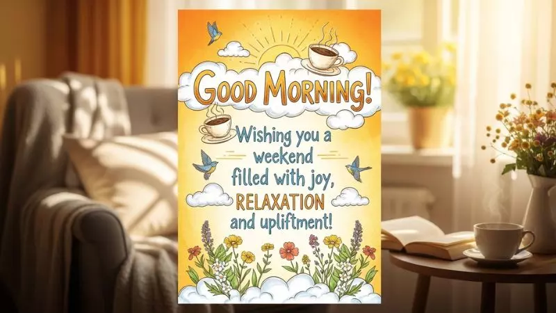 Weekend Good Morning Greetings That Uplift