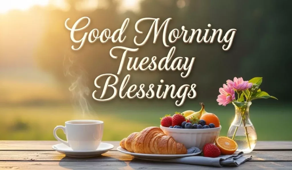 Beautiful Good Morning Tuesday Blessings