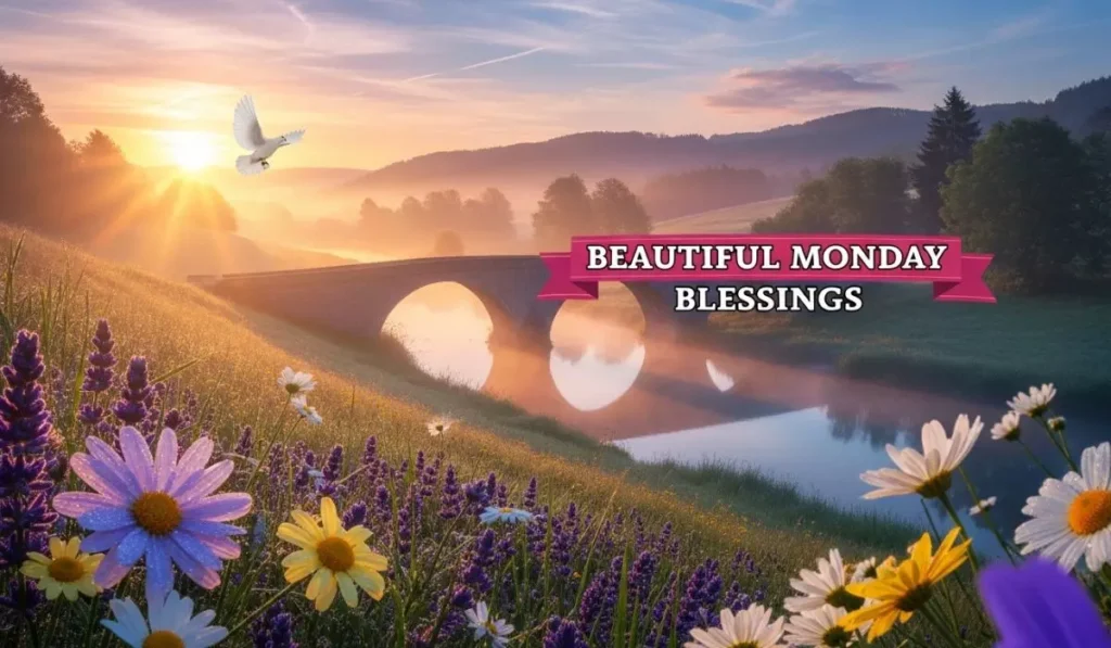 Beautiful Monday Blessings for a Peaceful and Restful Day