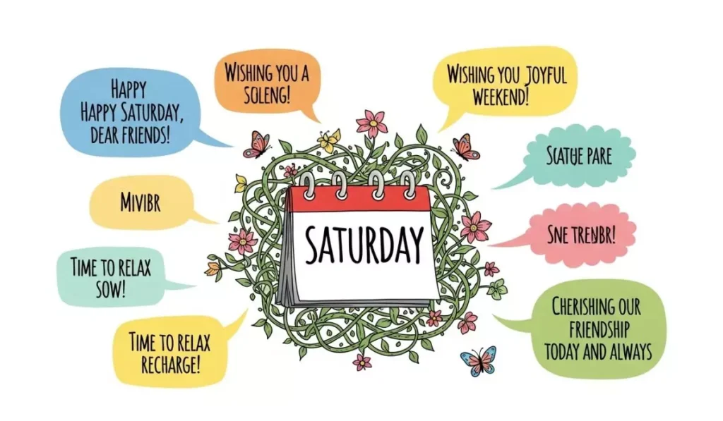 Beautiful Saturday Messages for Friends