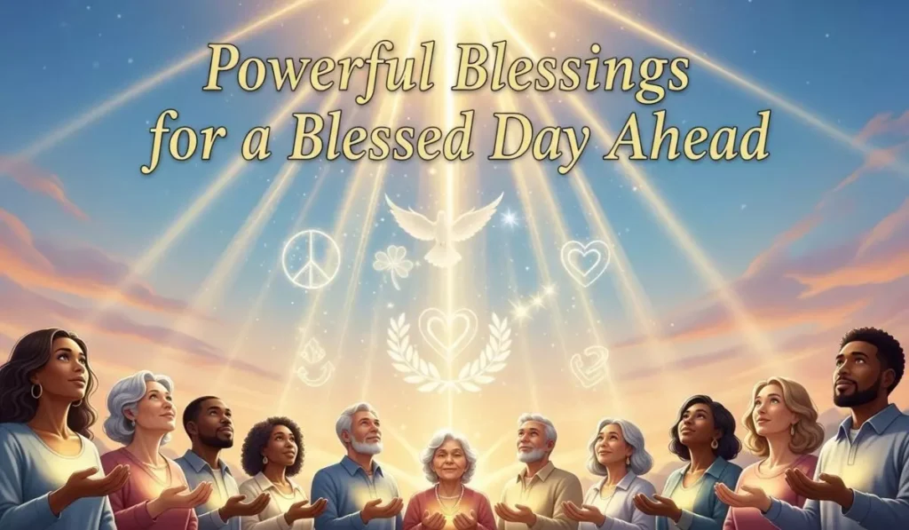 Powerful Blessings for a Blessed Day Ahead