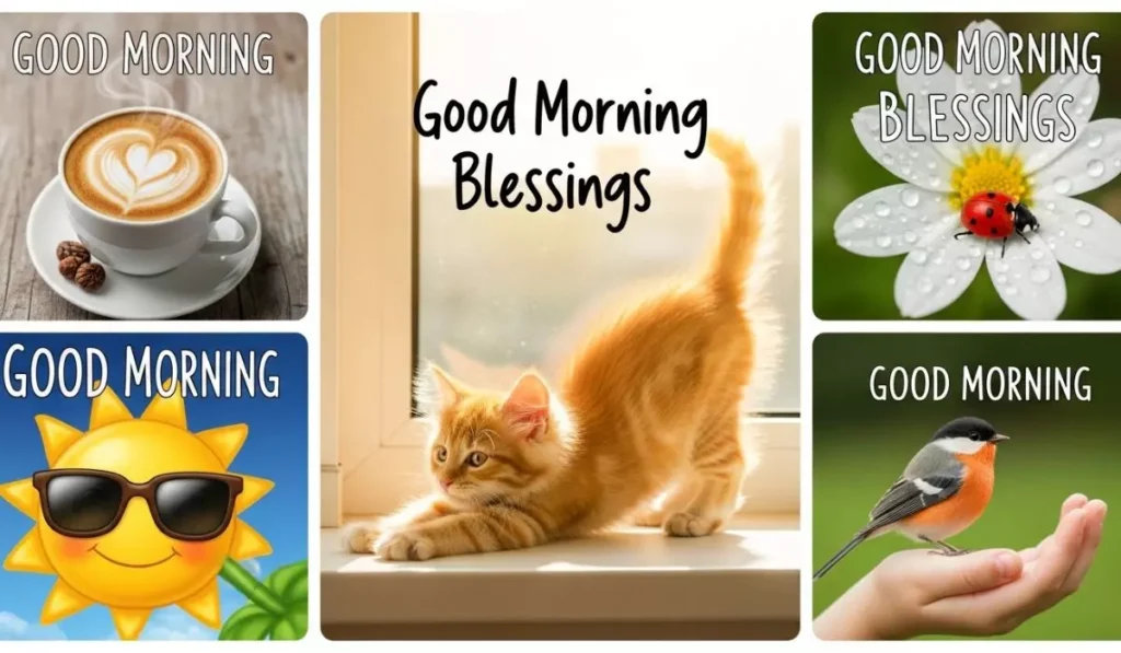 Cute Good Morning Blessings with Images