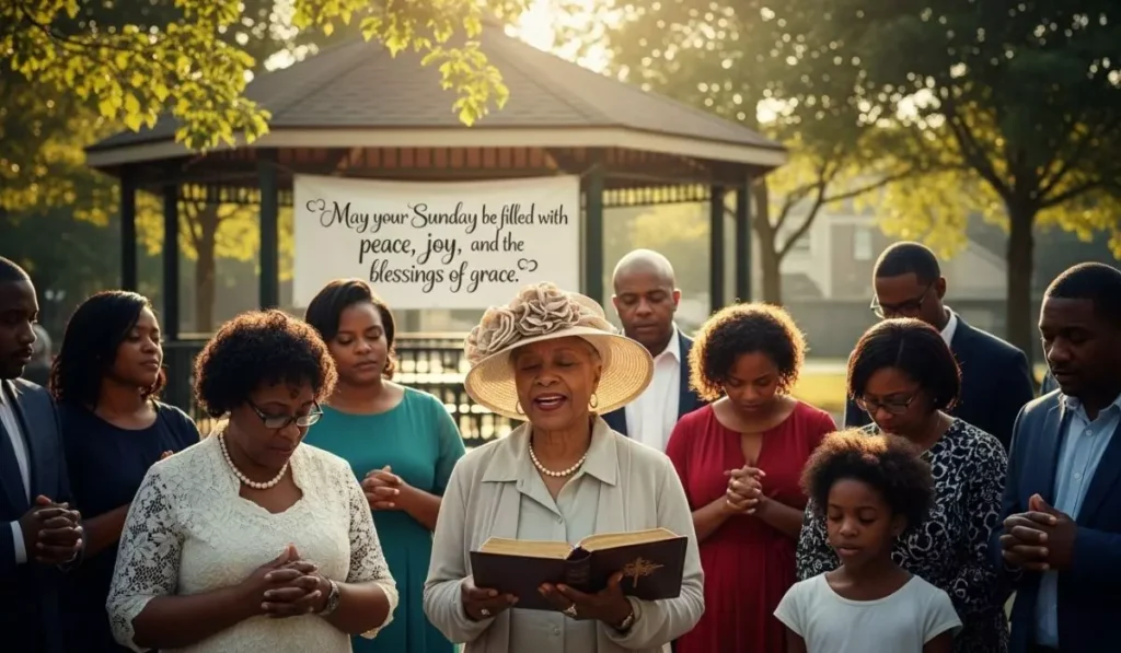 Free African American Sunday Blessings Image and Quotes