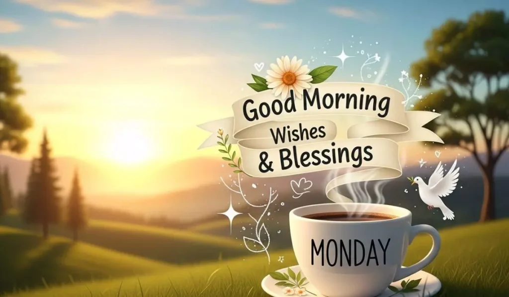Good Morning Monday Wishes and Blessings