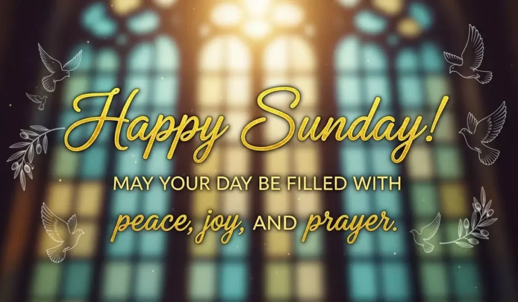 Happy Sunday Prayer Quotes