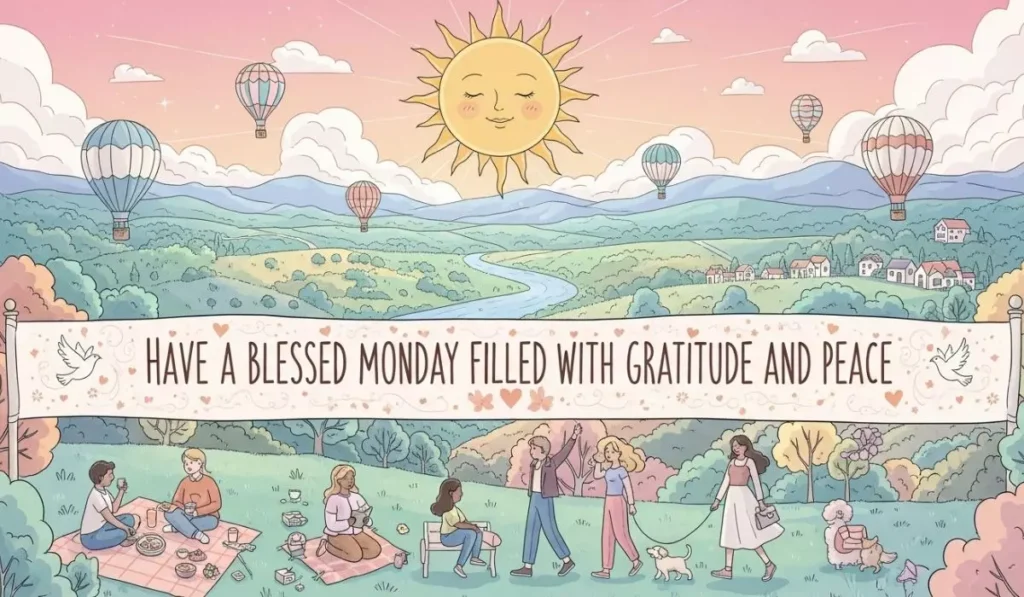 Have a Blessed Monday Filled with Gratitude and Peace