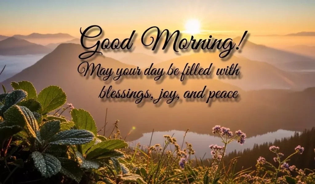 Inspirational Good Morning Blessings Quotes