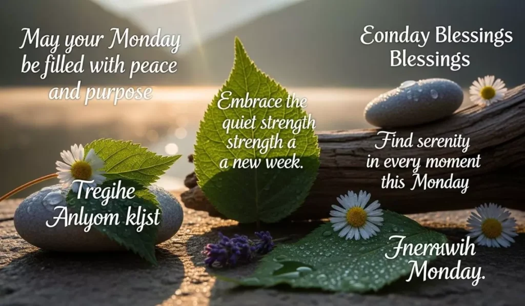 Inspirational Monday Blessings Quotes for a Peaceful Day
