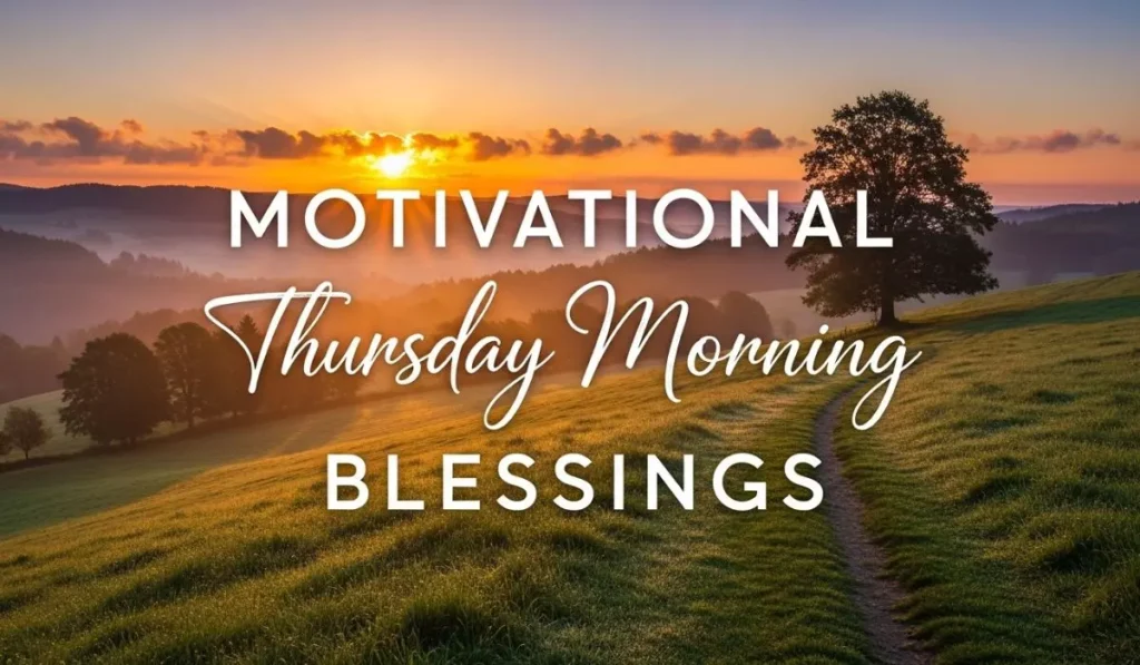 Motivational Thursday Morning Blessings Quotes