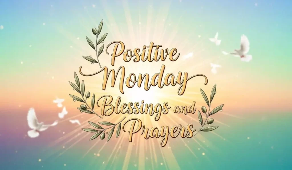 Positive Monday Blessings and Prayers