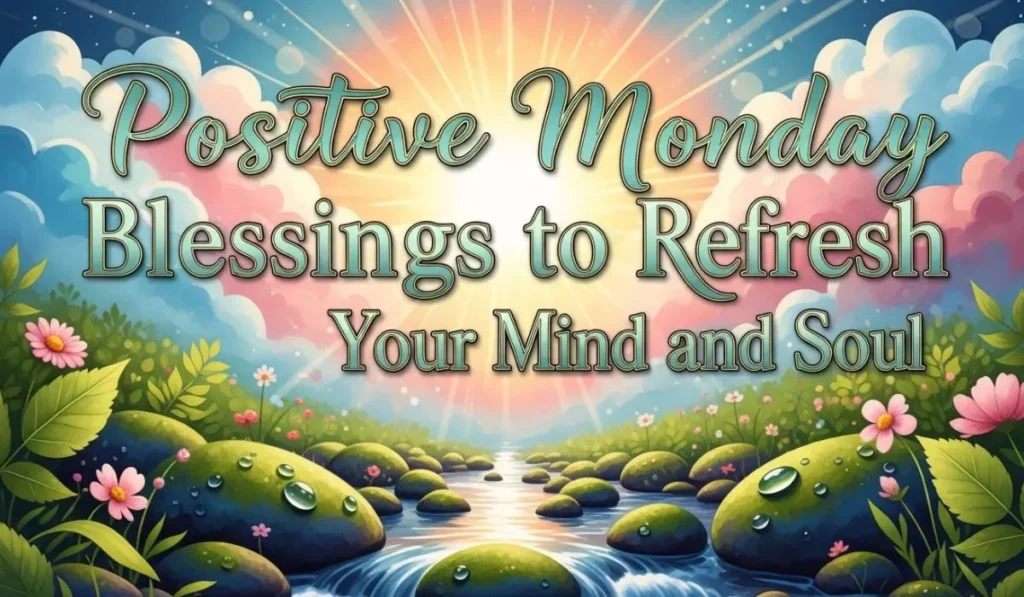 Positive Monday Blessings to Refresh Your Mind and Soul