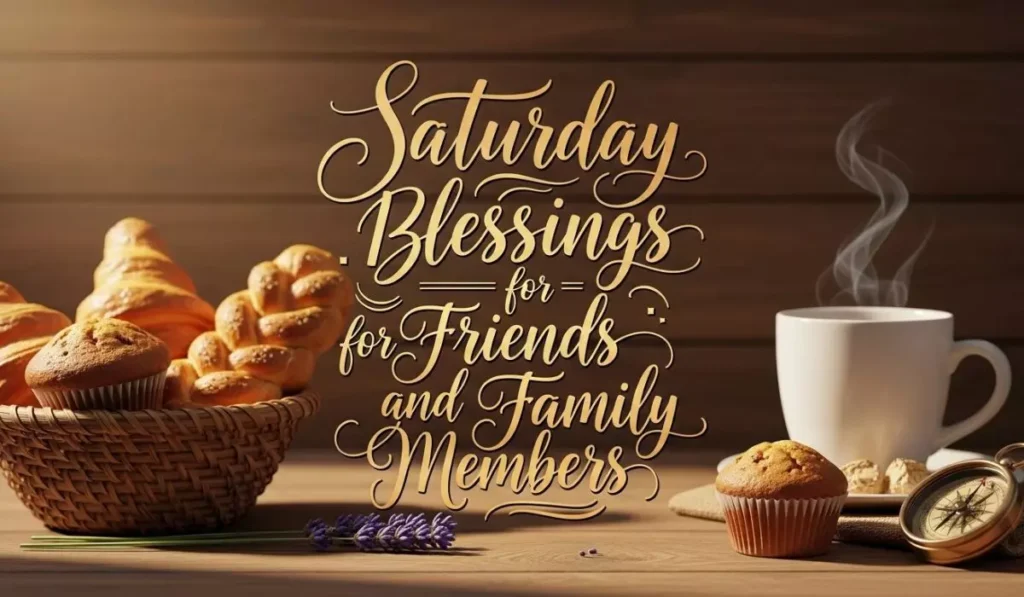 Saturday Blessings for Friends and Family Members