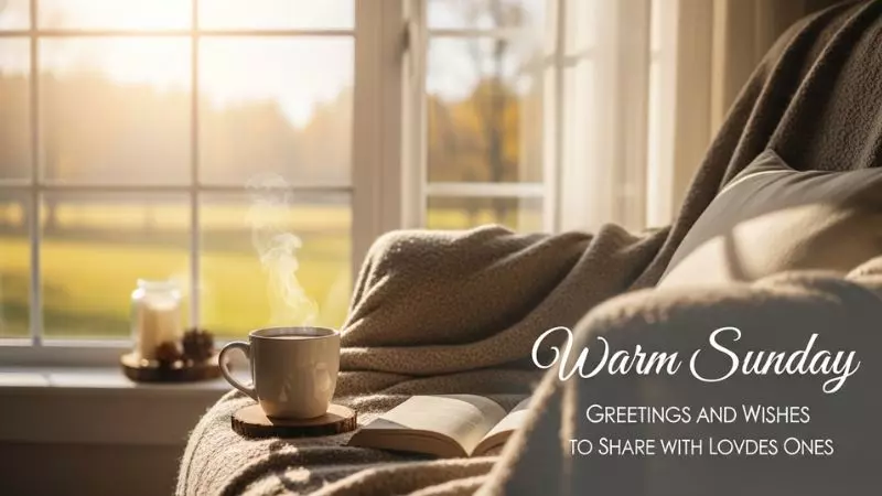 Warm Sunday Greetings and Wishes to Share with Loved Ones