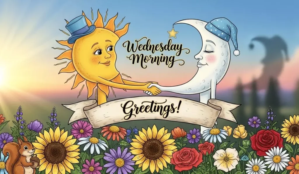 Wednesday Morning Greetings for Family and Friends