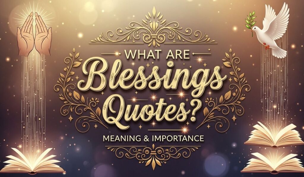 What Are Blessings Quotes? (Meaning & Importance)