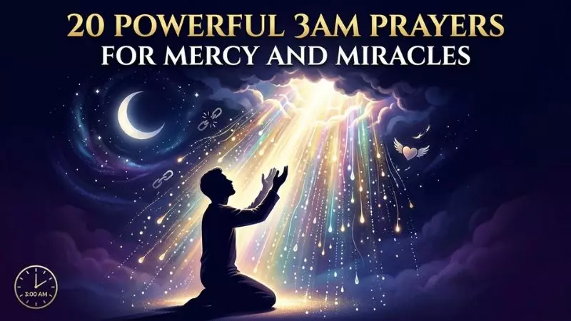 20 Powerful 3AM Prayers for Mercy and Miracles
