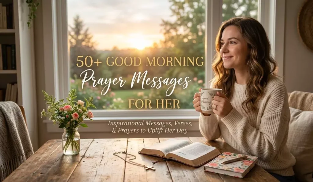 50+ Good Morning Prayer Messages for Her