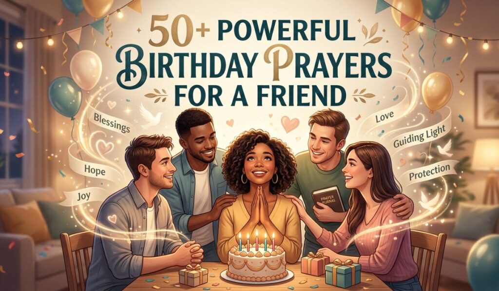 50+ Powerful Birthday Prayers for a Friend