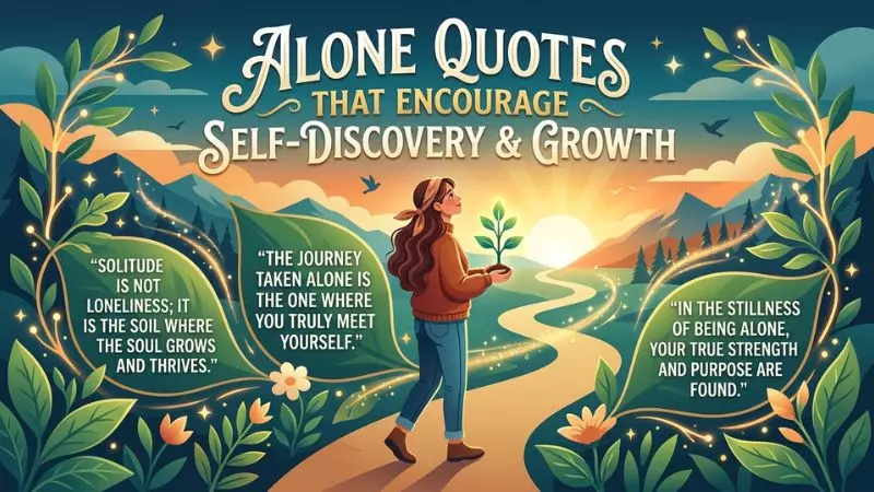 Alone Quotes That Encourage Self-Discovery and Growth