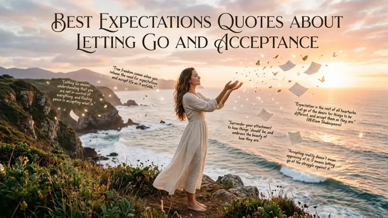 Best Expectations Quotes About Letting Go and Acceptance