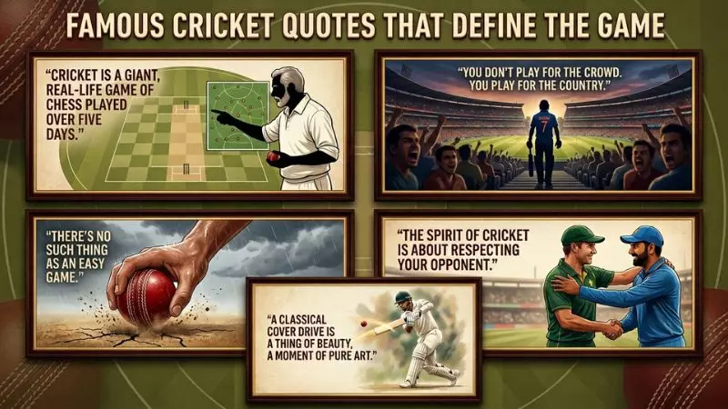 Famous Cricket Quotes That Define the Game