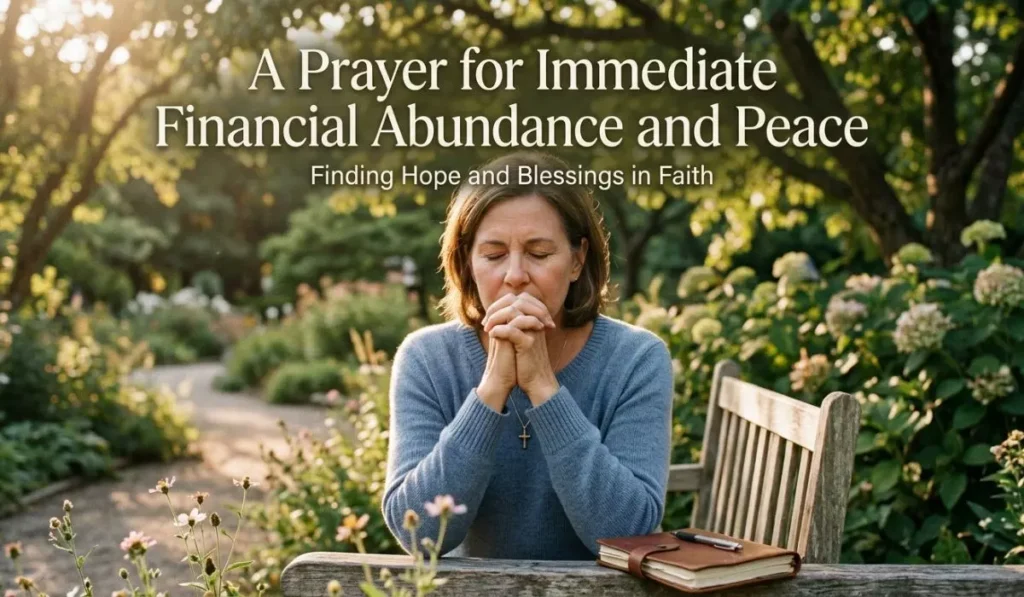 Financial Miracle Prayer That Works Immediately