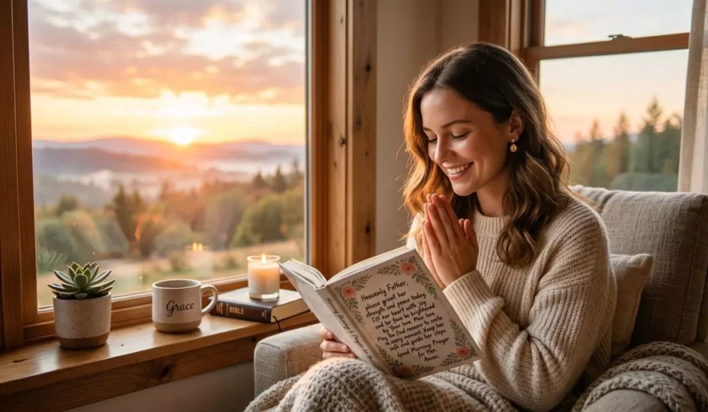 Good Morning Prayer for Her to Smile