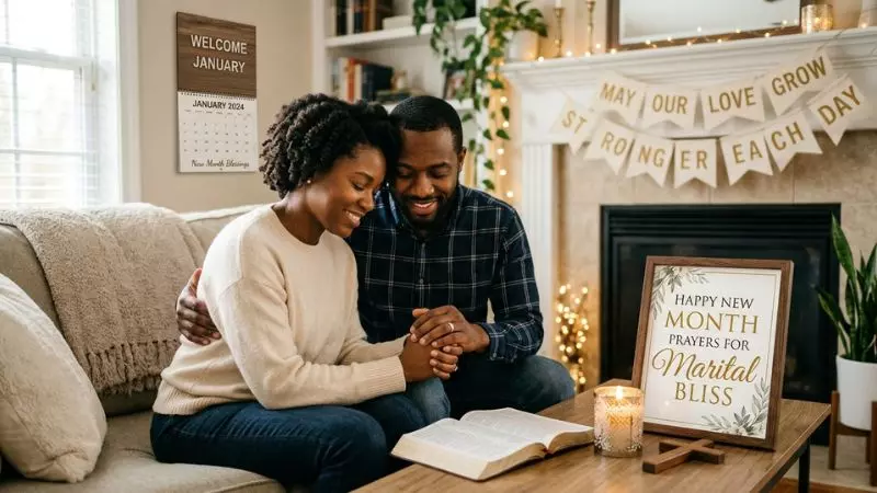 Happy New Month Prayers for Marital Bliss