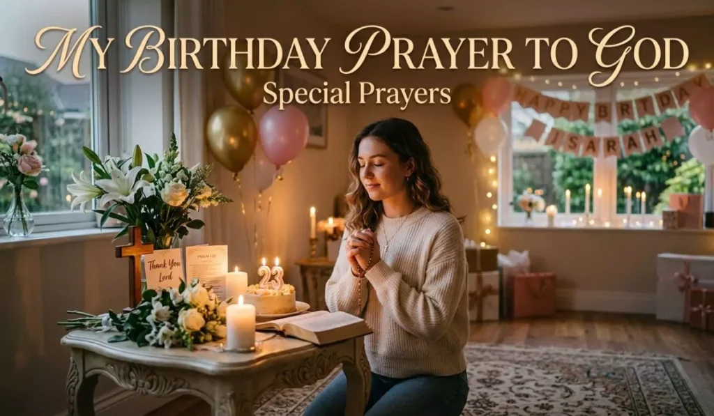 My Birthday Prayer to God | Special Prayers