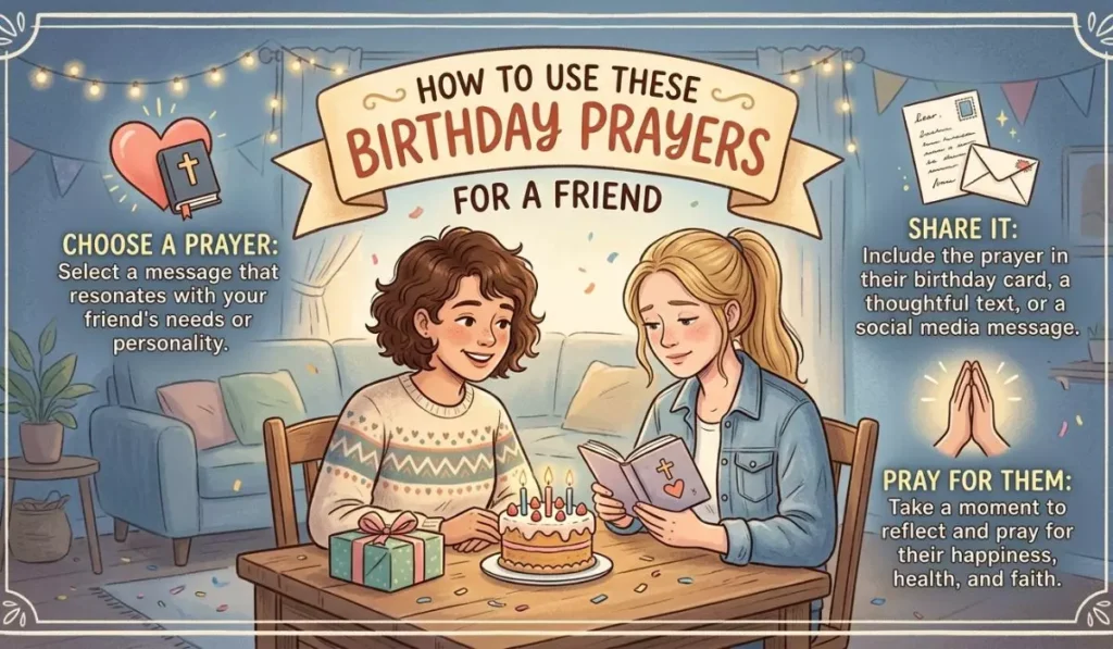 How to Use These Birthday Prayers for a Friend