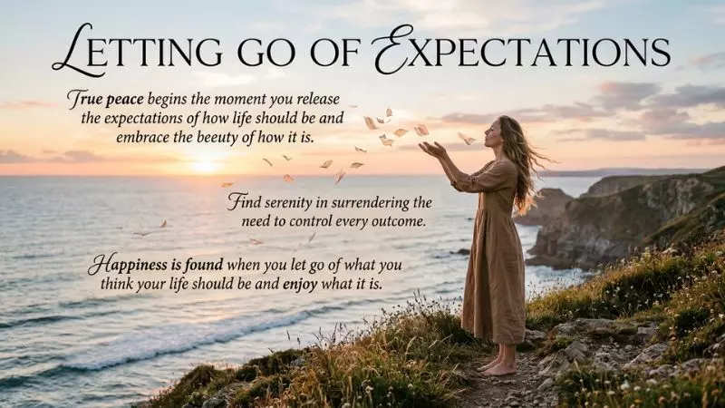 Inspirational Quotes to Let Go of Expectations and Find Peace
