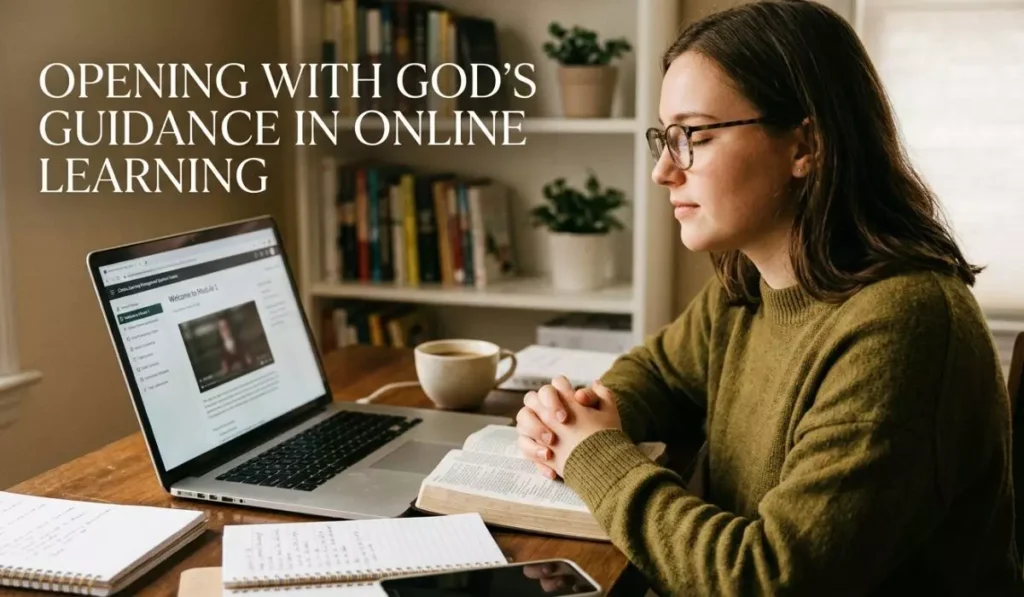 Opening With God's Guidance in Online Learning