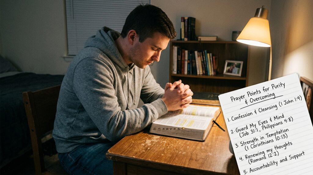 What Are Pornography Prayer Points with Scriptures?