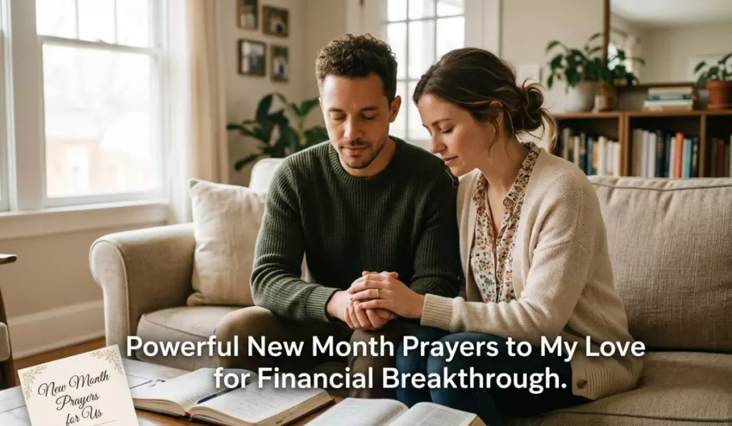 Powerful New Month Prayers to My Love for Financial Breakthrough