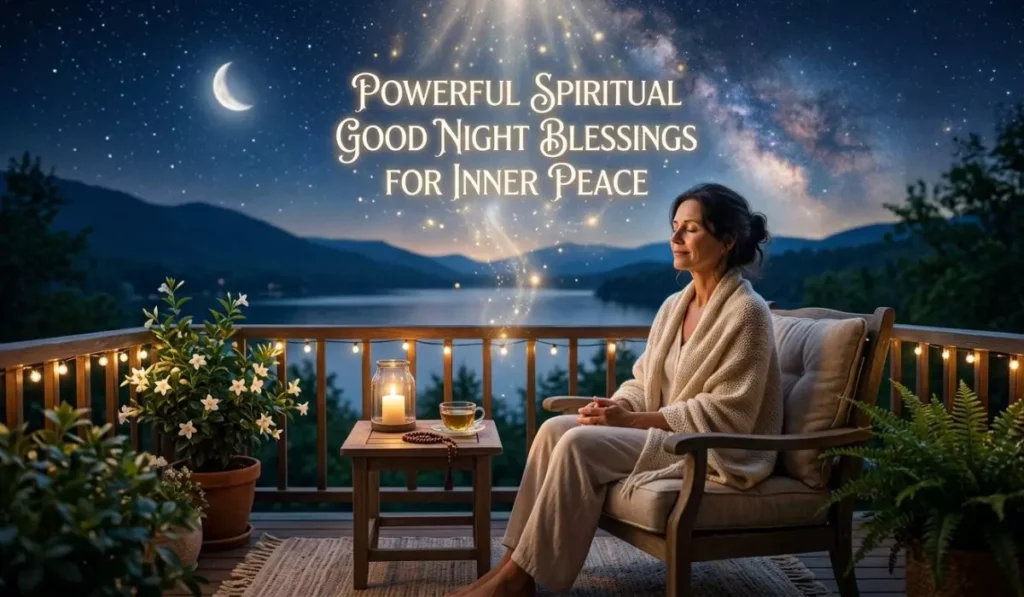 Powerful Spiritual Good Night Blessings for Inner Peace