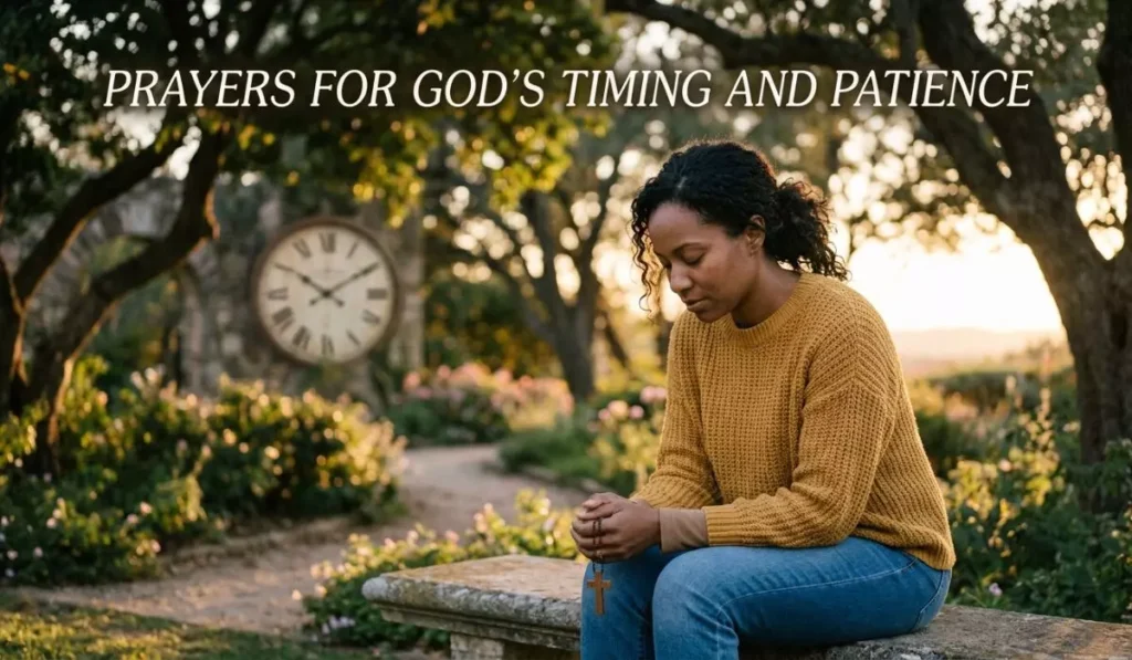 Prayers for God's Timing and Patience