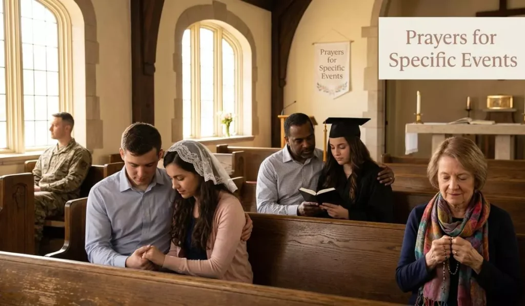 Prayers for Specific Events