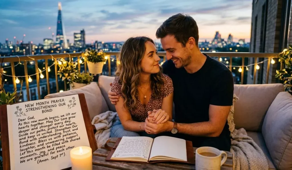 Romantic New Month Prayer My Love to Strengthen Our Bond