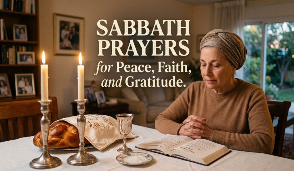 Sabbath Prayers for Peace, Faith and Gratitude