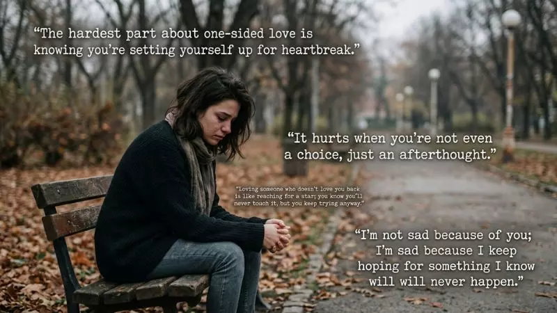Sad One Sided Love Quotes About Heartbreak and Loneliness