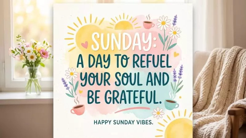 Short Happy Sunday Quotes for Instant Positivity