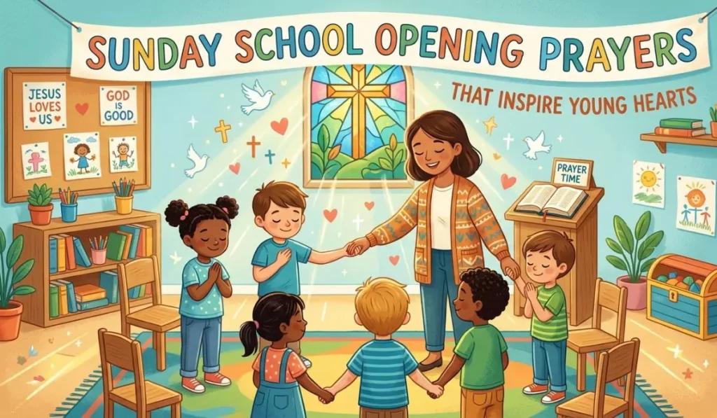 Sunday School Opening Prayers That Inspire Young Hearts