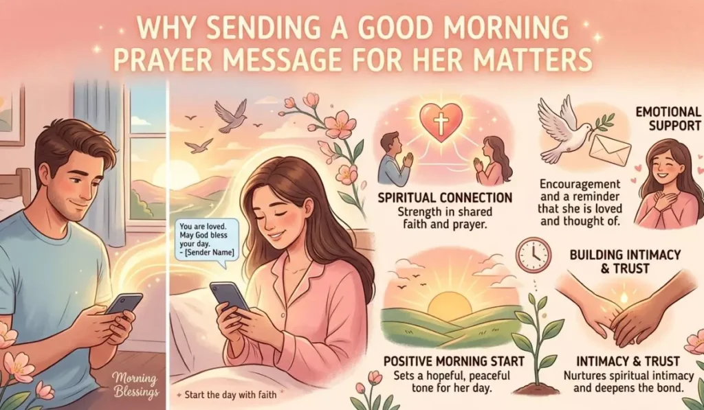 Why Sending a Good Morning Prayer Message for Her Matters