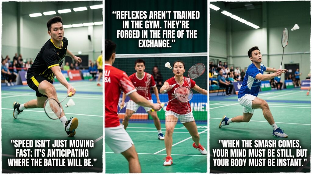 Best Badminton Quotes About Speed and Reflexes