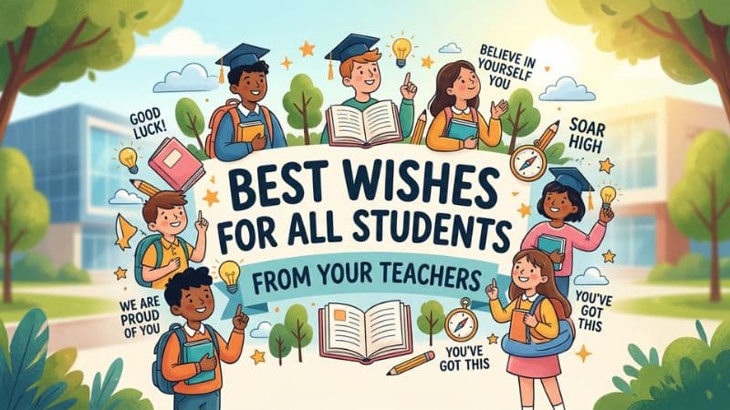 Best Wishes For Students From Teachers