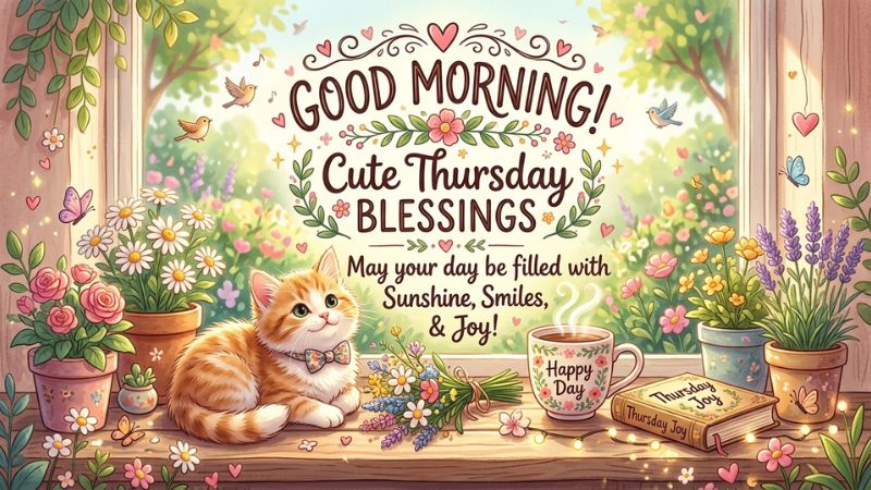 Good Morning Cute Thursday Blessings
